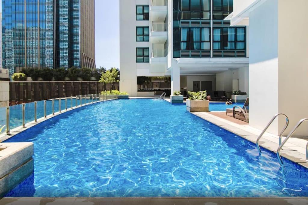 One Uptown Residence Infront Grand Hyatt 1Br, Washer,Fast Wifi Manila Exterior photo